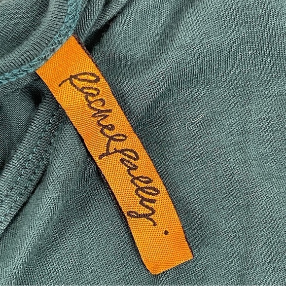 Rachel Pally Green Wrap Dress Puff Sleeve XS - Picture 9 of 10